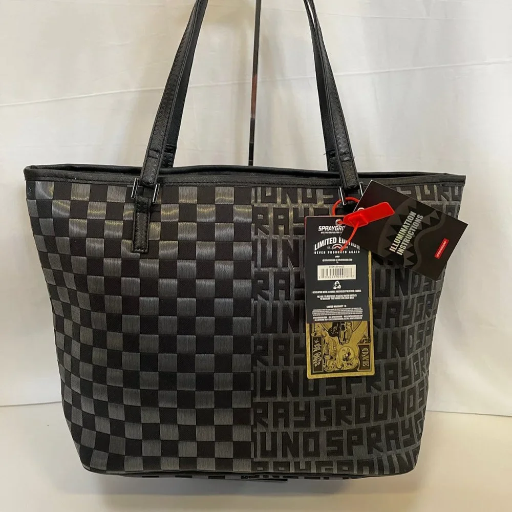 New Sprayground Fiber Optic Lightshow Tote - Picture 3 of 16